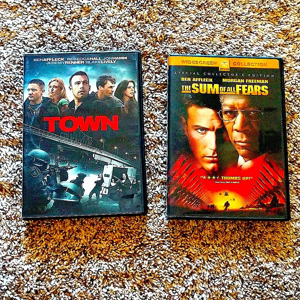 2 Ben Affleck DVD movies